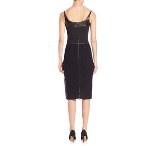 Jupe Crayon NARCISO RODRIGUEZ En Tweed Et Satin Beige - Taille 40/6